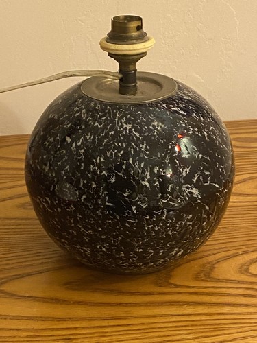 Lampe boule verre - lampe, marbré